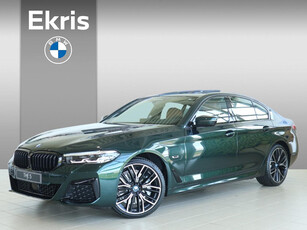 BMW 5 Serie Sedan 530e High Executive M Sportpakket | Individual Peridot Green Metallic