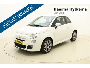 Fiat 500 0.9 TwinAir 500S | Airco | Parkeersensoren achter | 16'' Lichtmetalen velgen | Sportstoelen |