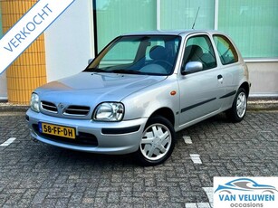 Nissan Micra 1.3 AIRCO, WEINIG KM, NAP, ELEKTR RAMEN, ZUINIG