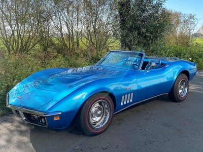 Chevrolet Corvette C3 427 Tri-power L68 1969, cabriolet, bj 1969