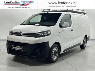 Citroen JUMPY 2.0 BlueHDI 120 pk XL L3 Navi, Imperiaal met Trap Airco, Navi, Cruise Control, Laadruimte Pakket, 3-Zits