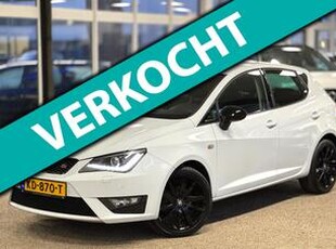 Seat IBIZA 1.0 EcoTSI FR|Carplay|1e eigenaar|LED|Stoel VW|Cruise|Navi|PDC V+A|Clima|17'' LM velgen zwart|NAP|1 jaar APK