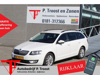 SKODA OCTAVIA Combi 1.6 TDI Greentech Ambition Business Automaat/Navigatie/Climate controle/Cruise controle/Half lederen bekleding+Stoelverwarming/Parkeersensoren voor+achter/Trekhaak