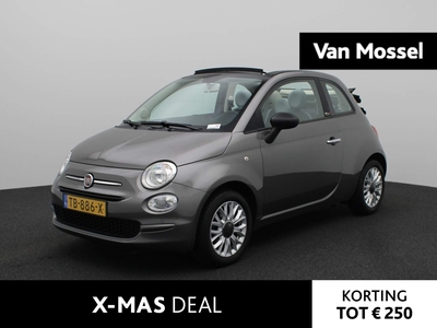 FIAT 500 500C 0.9 TwinAir Popstar | Airco | Bluetooth | Cruise Control | Lichtmetalen Velgen |