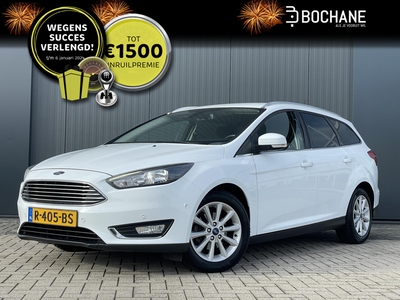 FORD FOCUS Wagon 1.0 EcoBoost 125 Titanium Navigatie | Park.sens | All seasonbanden | Climate control | Stuur & stoelverwarming