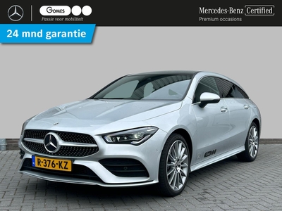 MERCEDES CLA-KLASSE Shooting Brake 250 e | Panoramadak | AMG | Achteruitrijcamera | Stoelverwarming | Sfeerverlichting