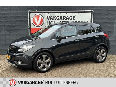 Opel Mokka 1.4 Turbo 140PK Start/Stop Cosmo, LEDEREN BEKL. SCHUIF/KANTELDAK, STOEL,- EN STUURVERW. FLEX-FIX FIETSENDRAGER