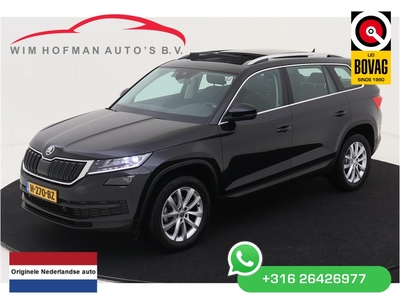 SKODA KODIAQ 1.5 TSI Panodak Leder Wegklap Trekhaak Camera Sfeerverlichting Navi