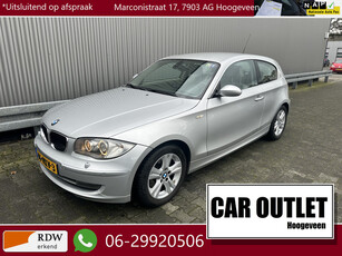 BMW 1-serie 120i High Executive AUTOMAAT, 175Dkm NAP, Leer, Nw APK --Inruil Mogelijk--