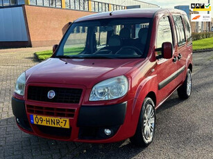 Fiat Doblò 1.4 Dynamic 5-Drs Stuurbekrachtiging Airco 2 x Schuifdeur Electric pakket ABS Trekhaak Dealeronderhoud Nieuwe Apk!