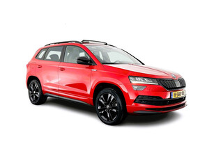 Škoda Karoq 1.5 TSI ACT Sportline Business Aut. *PANO | DIGI-COCKPIT | SOFT-LEATHER | CANTON-AUDIO | DAB | SHIFT-PADDLES | KEYLESS | CAMERA | NAVI-FULLMAP | ECC | PDC | CRUISE | APP.CONNECT | SPORT-SEATS | 18''ALU*