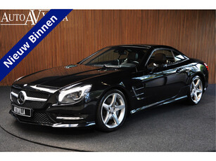 Mercedes-Benz SL-Klasse 500 AMG-line MagicSky Distronic ABC-vering Navi Keyless Camera Airscarf PTS Magic Vision control Analoge klok Alcantara binnenhemel Garagedeuropener