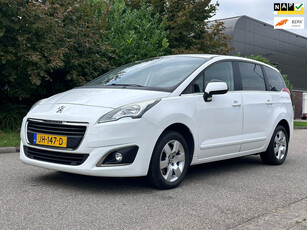 Peugeot 5008 1.2 PureTech Blue Lease 7 Persoons Navigatie*Cruise*Dealer onderhouden*NAP*Clima*Parkeersensoren*Trekhaak*LM velgen*