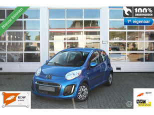 Citroen C1 1.0-12V 3-Deurs Facelift 2 Exclusive Ledverlichting Airconditioning Centrale Deurvergr. op Afstand Elektrische Ramen Stuurbekrachtiging Toerenteller Radio/Cd/mp3/Aux Dubbele Speakers 12Volt Aansluiting Zwart Interieur Isofix *Verkocht*