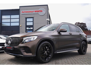 Mercedes-Benz GLC-klasse 300 4MATIC | AMG | Panorama | Mat bruin | Luxe Leder / Alcantara | Burmester | Elektrische trekhaak | NAP