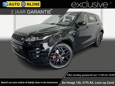 Land Rover Range Rover Evoque 1.5 P300e AWD R-Dynamic SE✅Panoramadak✅Meridian✅Stoelverwarming✅Adaptive Cruise Control✅Zwart✅Achteruitrijcamera✅