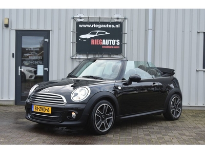 MINI Cabrio 1.6 Cooper Chili. LMV, Cruise, PDC Navigatie!!