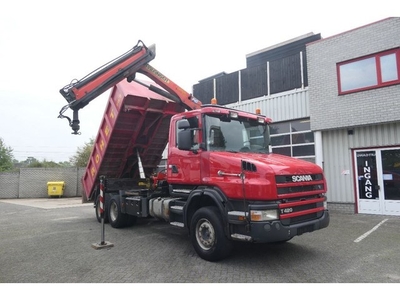 Scania T420 2Side Tipper Palfinger PK 15002 Retarder