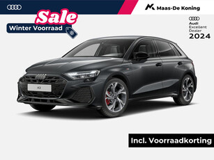 Audi A3 Sportback S edition Competition 45 TFSI e 272 PK · SONOS premium 3D · Comfortsleutel zonder safelock · 18