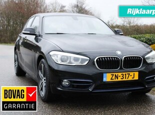 BMW 1-serie 118I 136pk Sport Line Edition ECC/camera/cruise/navi/trekhaak