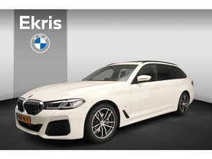 BMW 5 Serie Touring 520d | M-Sportpakket | Laserlicht | Leder | HUD | Schuifdak | Comfortzetels | Keyles go | DAB | Hifi speakers | Alu 18 inch