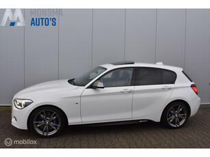 BMW M135i xDrive 2014 Alpinweiss H/K Schuifdak LaneAss. Camera DAB+ Keyless Prachtstaat!