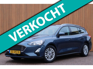 Ford Focus Wagon 1.0 EcoBoost Titanium Business trekhaak org. NL-auto