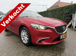 Mazda 6 Sportbreak 2.2D SKYACTIV-D 150 SKYLEASE+ NAVI/STOELVERW/CRUISE/LANE/TREKHAAK