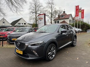 Mazda CX-3 2.0 SAG GT / LEDER CAMERA NAVI STOELVERW. DAB KEYLESS