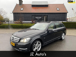 Mercedes-Benz C-klasse 200 AMG AUTOMAAT PANORAMADAK LEER NAVI XENON FACELIFT