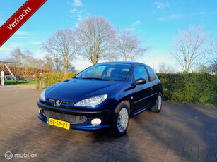 Peugeot 206 1.6-16V, Bj 2006, Airco, Apk, VERKOCHT