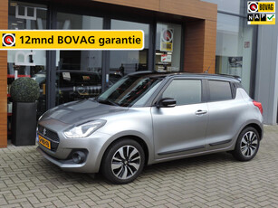 Suzuki Swift 1.2 Stijl Smart Hybrid 29.000km | 1e Eig | Achterspoiler | ECC | Stoelverw | 16” | LED | Zwart dak | Camera | CarPlay