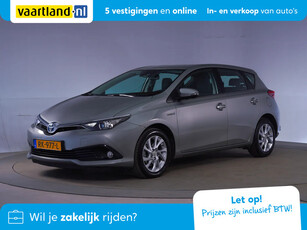 Toyota Auris 1,8 Hybrid Dynamic [ Cruise Camera Exclusive pakket]