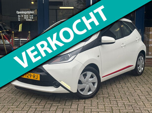 Toyota Aygo 1.0 VVT-i x 5 deurs! Airco l LED l MTF-stuur l Elek pakket! Topstaat l Goed onderhouden!