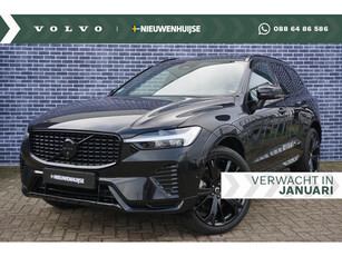 Volvo XC60 2.0 T8 Plug-in hybrid AWD Plus Black Edition | Trekhaak | Harman/Kardon | 360° Camera | Memory stoelen | Adaptieve cruise controle | Blis | Panorama Schuif dak |