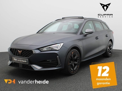 CUPRA Leon Sportstourer 1.4 e-Hybrid Black Edition 245PK DSG Panoramadak, leder, achteruitrijcamera, keyless, virtual pedal, winterpakket alarm, 19'' lichtmetaal