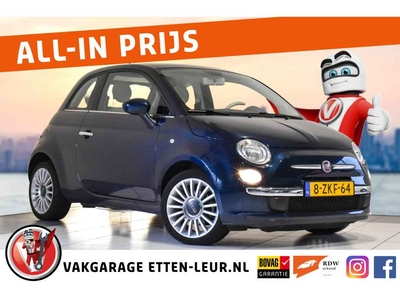 Fiat 500 0.9 TwinAir T Lounge / PANORAMA / AIRCO / BLUETOOTH