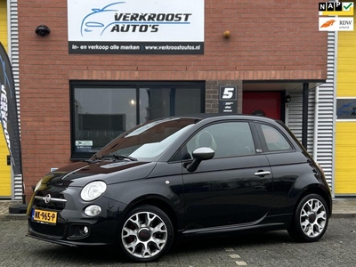 Fiat 500 C 0.9 TwinAir Turbo 500S. airco. pdc. half leder