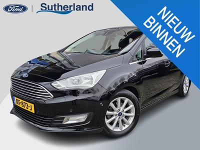 FORD C-MAX 1.0 Titanium 125 pk | Zéér netjes | 2de eigenaar | Cruise control | Trekhaak | Navigatie | Automatisch inparkeren | Climate control etc.