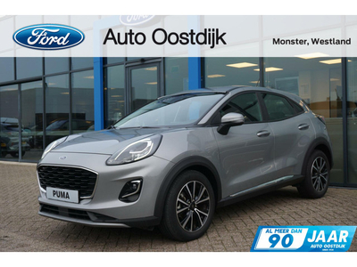 Ford Puma 1.0 EcoBoost Hybrid Titanium 125PK Automaat Winterpack Climate Navi Cruise Control *Dealer Onderhouden*