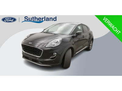 Ford Puma 1.0 EcoBoost Hybrid Titanium X 125pk | Panorama dak | Winterpack | Adaptieve Cruise | Elek Achterklep | Navigatie | Half Leder