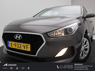 HYUNDAI I30 1.4 T-GDI 140PK AUTOMAAT Comfort / AIRCO / CRUISE CONTROL / 5-DEURS / LICHTSENSOR / PARKEERSENSOREN ACHTER / ACHTERUITRIJCAMERA / BLUETOOTH /