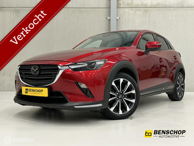 Mazda CX-3 2.0 SkyActiv-G 120 GT-M Automaat Navi Leer Carplay LED Keyles