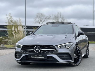 Mercedes CLA-klasse 220 4MATIC AMG Panoramadak|Burmester®|Sfeerverlichting|Night pakket|Camera|