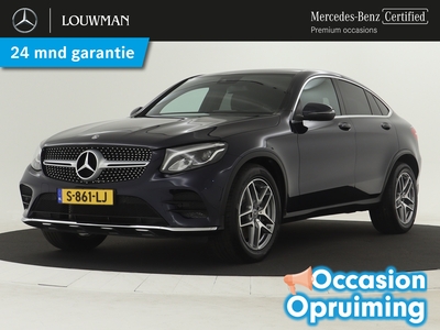 MERCEDES GLC-KLASSE Coupé 250 4M AMG Limited | AMG Styling | Stoelverwarming | LED koplampen | Inclusief 24 MB Premium Certified garantie voor Europa.