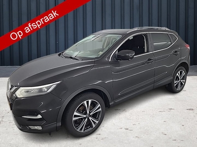 Nissan QASHQAI 1.2 N-Connecta (116PK), 1ste-Eigenaar, Nissan-Dealer-Onderh., Navigatie, Parkeersensoren-V+A, LM.-Velgen-18Inch, Keyless-Entry/Start, Lane-Assist, Spiegel-Pakket, Airco-Climate-Control, Achteruitrijcamera, DAB, Privacy-Glas, NL-Auto