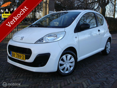 PEUGEOT 107 ACCENT BWJ 11--2012 NIEUWSTAAT VERKOCHT !