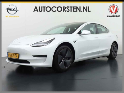 Tesla Model 3 SR+ Standard RWD Plus 325PK AutoPilot Leer PanoDak Adaptive cruise Camera's Elektr.-Stuur+Stoelen+Spiegels+Geheugen+Easy-Entry+V