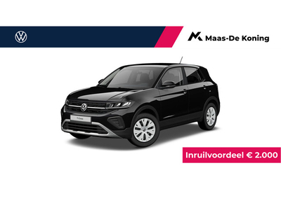 Volkswagen T-Cross 1.0 70 kW / 95 pk TSI SUV 5 versn. Hand · Apple Carplay · Rijstrooksensor · Airco ·