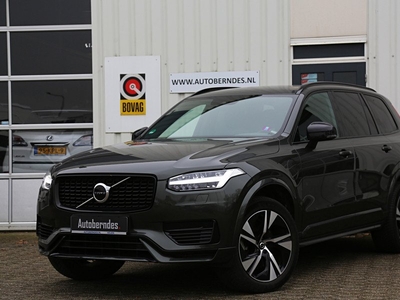 Volvo XC90 2.0 T8 456PK Recharge Plug-in AWD 7P R-Design*Facelift!*Perfect Volvo Onderh.*1ste Eig!*Incl. BTW*Pilot Ass./ACC/Camera/Dodehoek